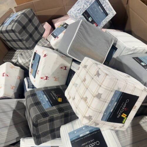 🚨 NEW K@HL’S loads just arrived.  These are mixed household items, beddings , kitchenwares, home decors, appliances, cookwares, etc…!  All brand New items- 9/ Pallet!