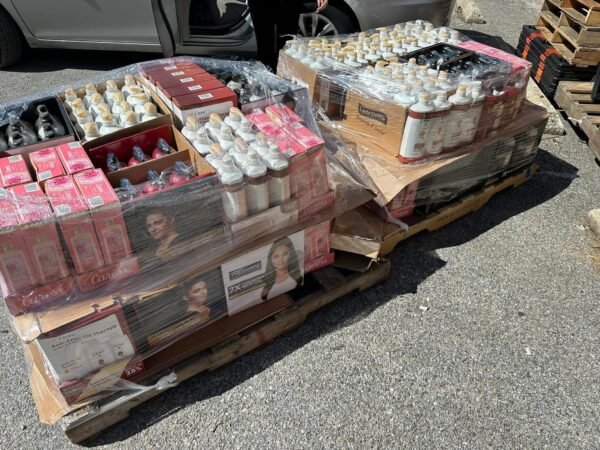 2 cosmetic pallets vs small sedan🤩